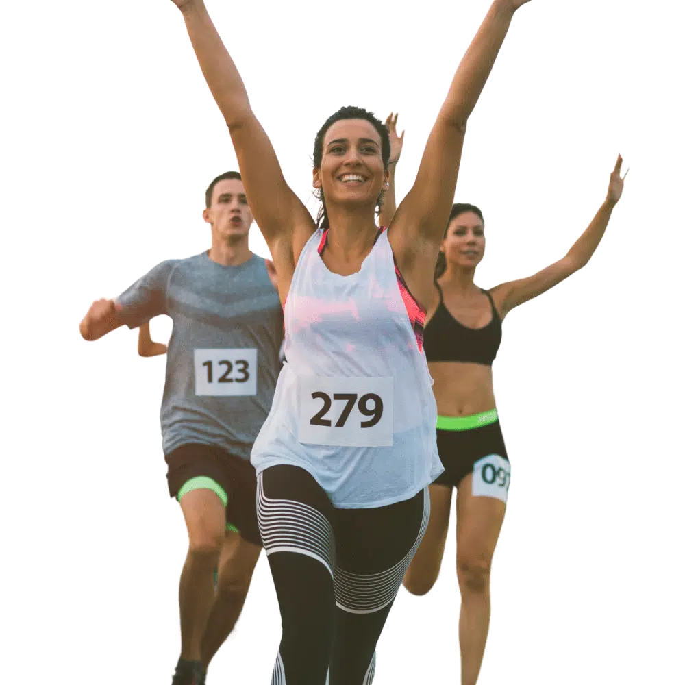 Mujer corriendo